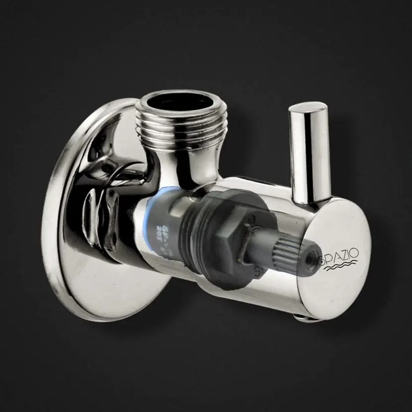 Spazio Premium Quality Stainless Steel Crown Angle Cock - Image 2