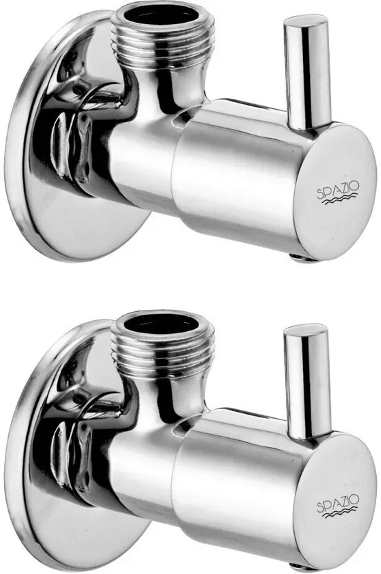 Spazio Premium Quality Stainless Steel Crown Angle Cock
